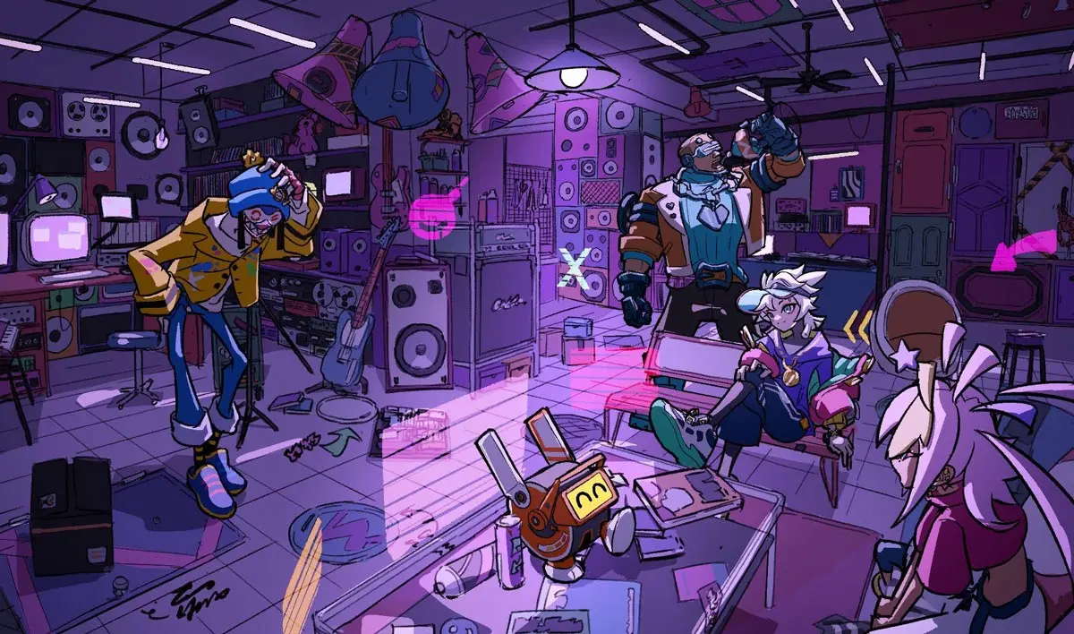 『リバースクロス -プロンプトの魔術師-』世界観コンセプトアート