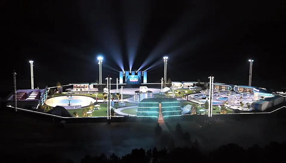 MrBeastさんが公開した「Beast City」