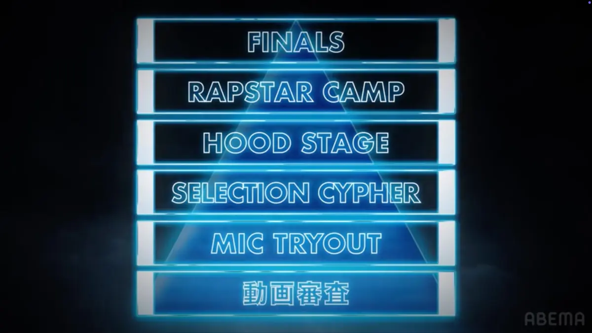 「RAPSTAR 2025」の各ステージ