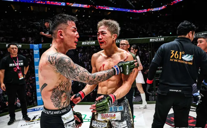 「RIZIN LANDMARK 12」試合結果速報　秋元強真が萩原京平にKO勝利、因縁対決を制す