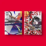 『ILLUSTRATION 2026』通常版 全体イメージ