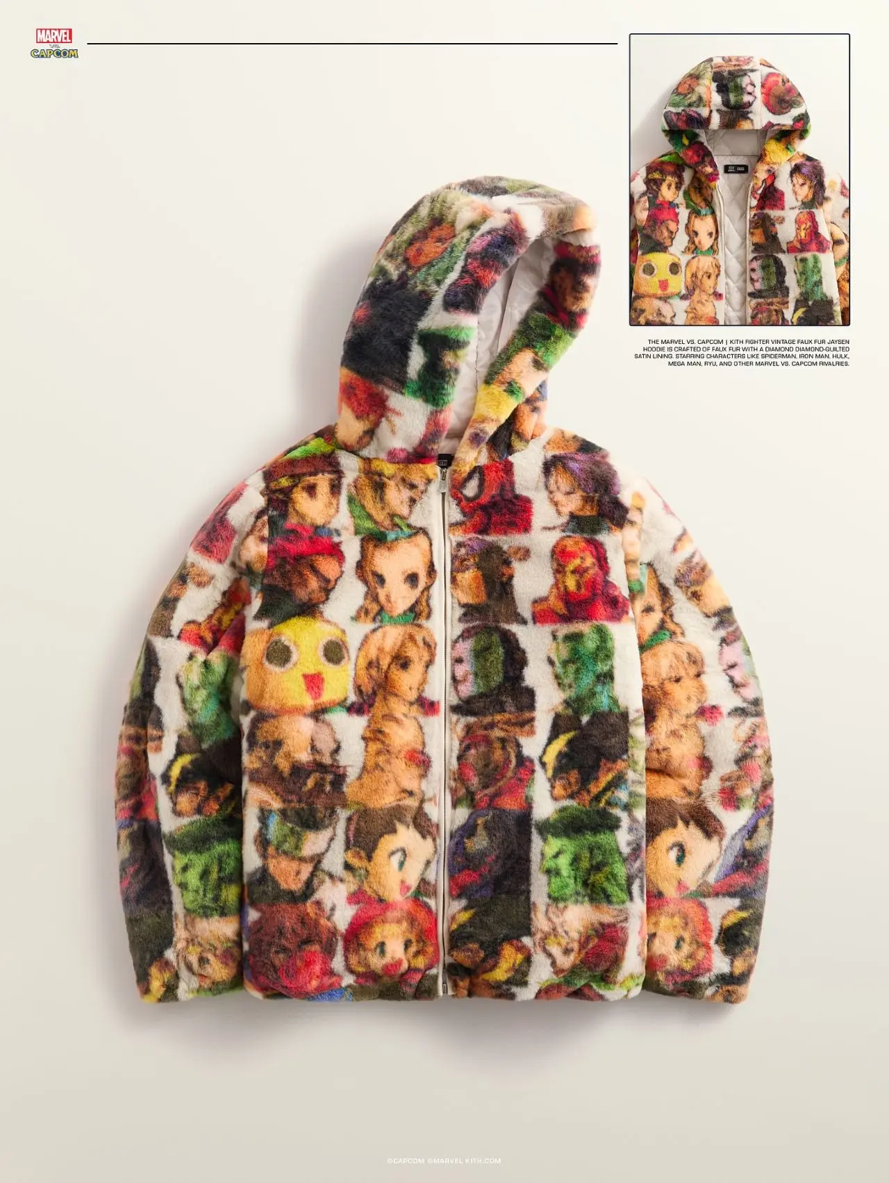 「MARVEL vs. CAPCOM」×Kithコラボアパレル