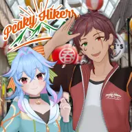 「PeakyHikers」のアルピナさん（左）とメイローさん（右）