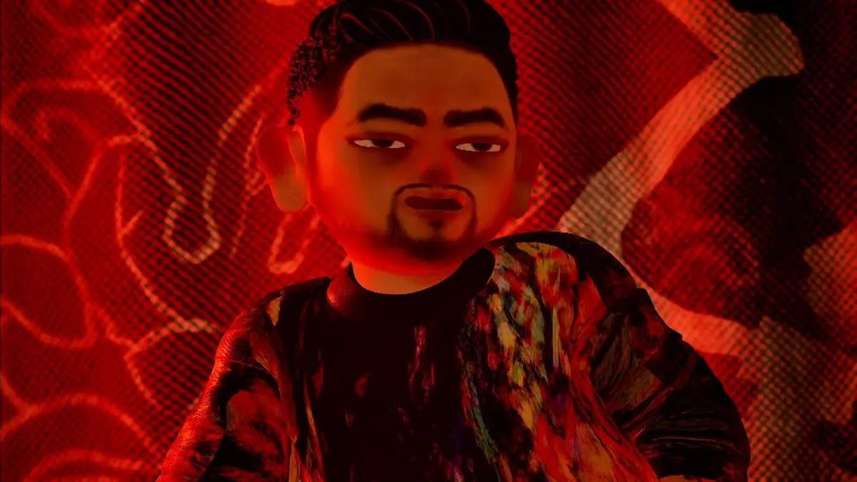 バーチャルの肉体になっても、迫力はそのまま／画像はピーナッツくん公式Xから