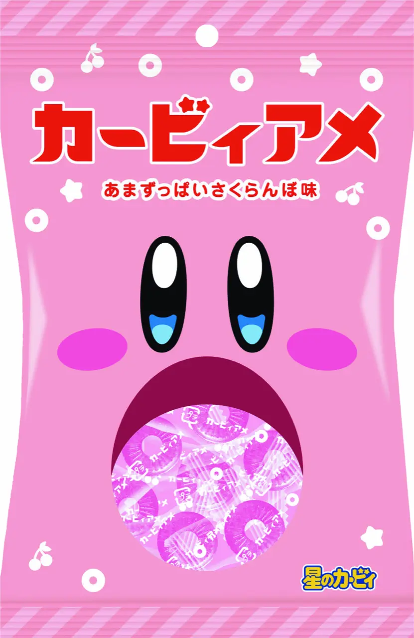 カービィアメ（デザイン3種）／213円（税込）