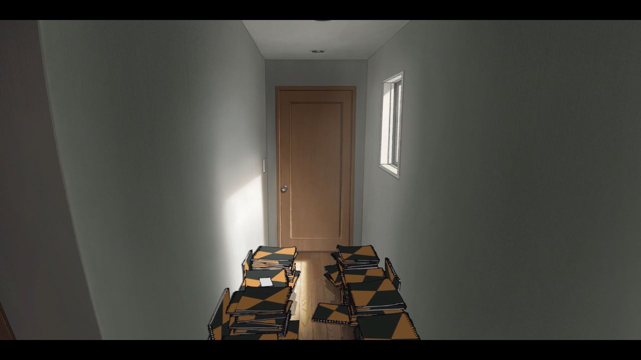 「劇場アニメ ルックバック展」再現予定の「京本の部屋に続く廊下」