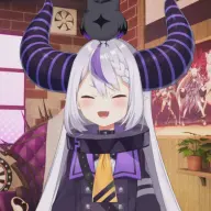 「とちテレNEWS９」に出演するラプラス・ダークネスさん／画像は<a href="https://x.com/tochitelenews/status/1985540408685019418" target="_blank">番組公式X</a>から