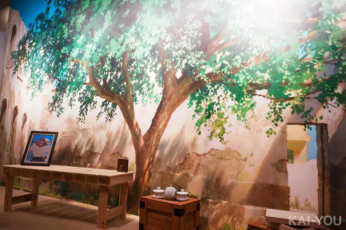 『バケモノの子』の世界観が再現された空間