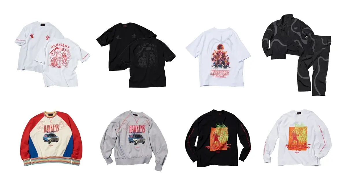 コレクション「STRANGER THINGS × .ENDRECHERI. in ZOZOTOWN」