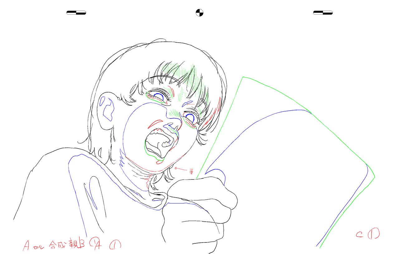 「劇場アニメ ルックバック展」展示例