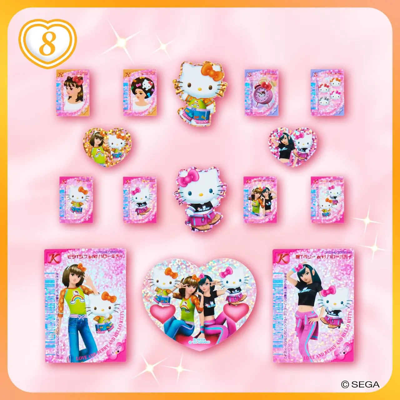 ステッカーセット／550円