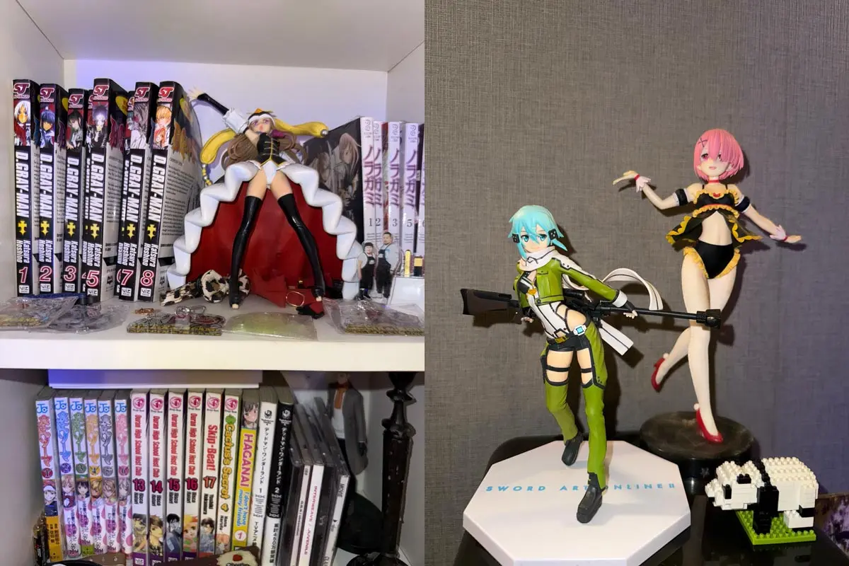 sheidAさんの私物の漫画やアニメ関連グッズ／本人提供