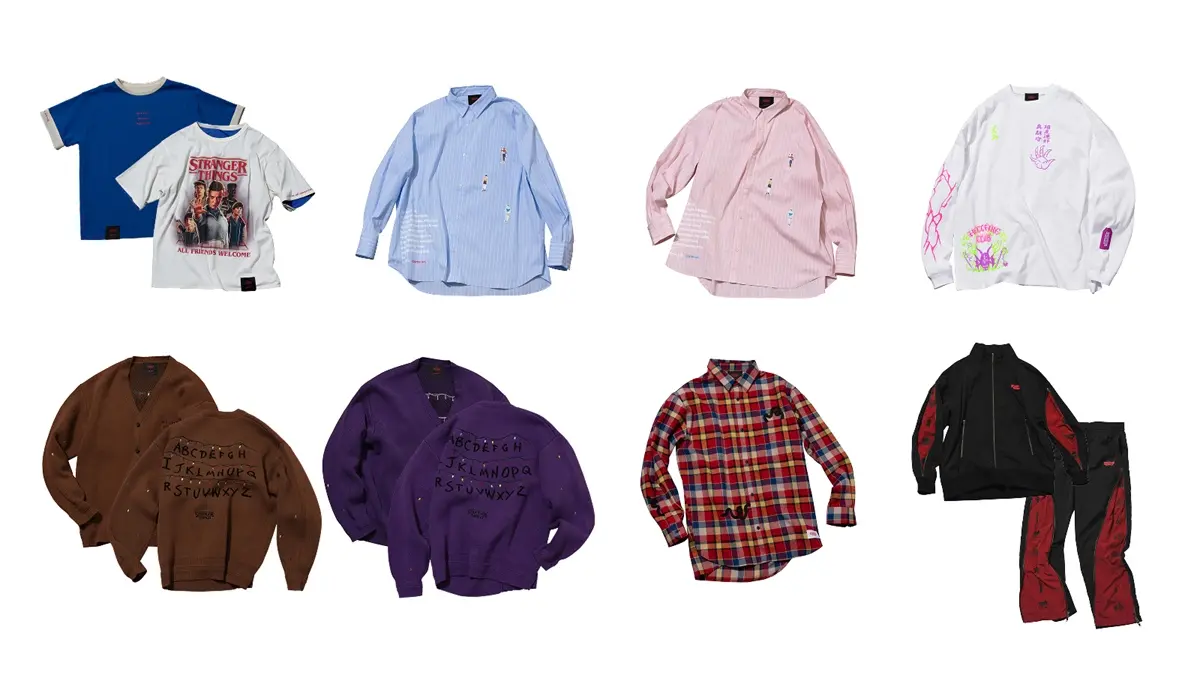 コレクション「STRANGER THINGS × .ENDRECHERI. in ZOZOTOWN」ラインナップ1