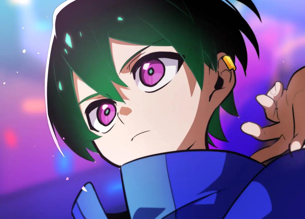 『リバースクロス -プロンプトの魔術師-』のもう一人の主人公であるユウ