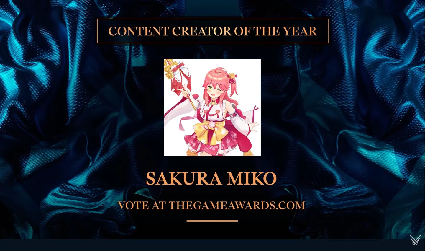 さくらみこ、世界的ゲーム賞「The Game Awards」クリエイター部門にノミネート