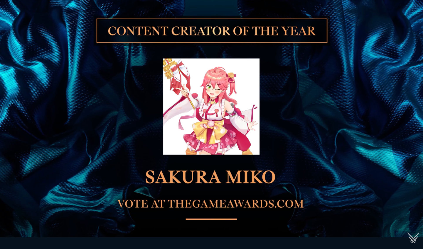 さくらみこ、世界的ゲーム賞「The Game Awards」クリエイター部門にノミネート