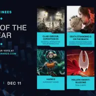 「Game of the Year」部門のノミネート者たち／画像はアワード公式Xから