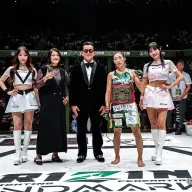 女子スーパーアトム級タイトルマッチ 伊澤星花 vs. 大島沙緒里4