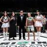 女子スーパーアトム級タイトルマッチ 伊澤星花 vs. 大島沙緒里4