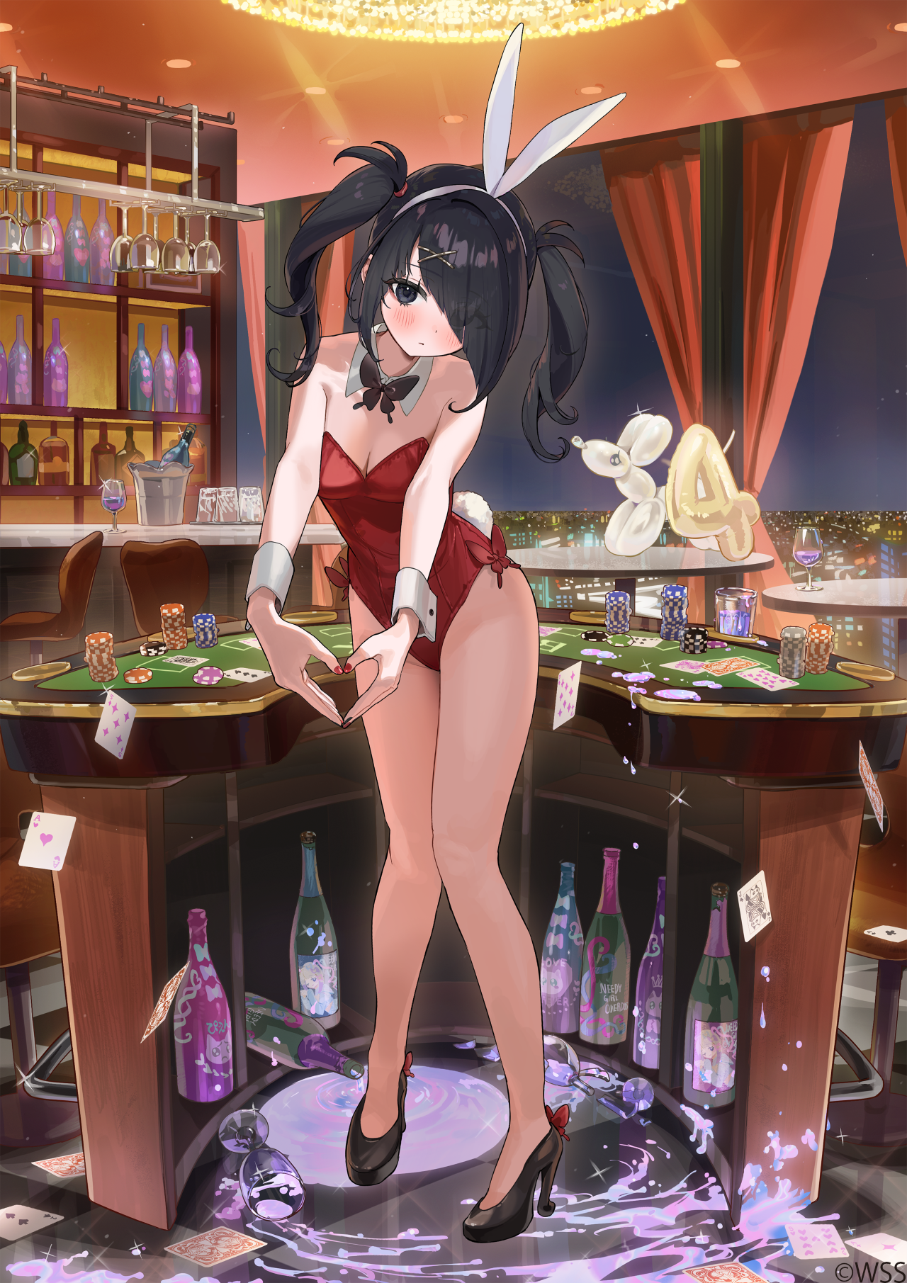 『ニディガ展4(フォー)』オフラインくじ　anne(@oici_ne／敬称略)描き下ろしイラスト(あめちゃん)