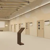 「ひまり旅館」ホール