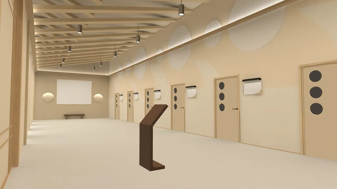 「ひまり旅館」ホール