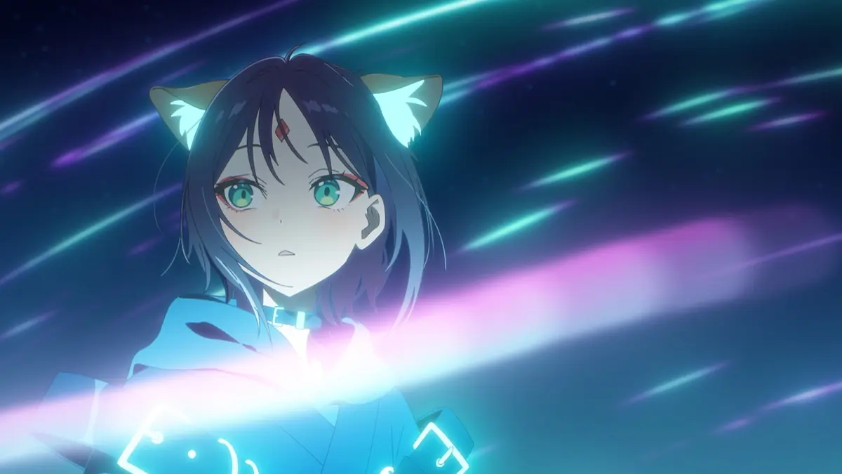 永瀬アンナさん演じる酒寄彩葉／『超かぐや姫！』特報映像より