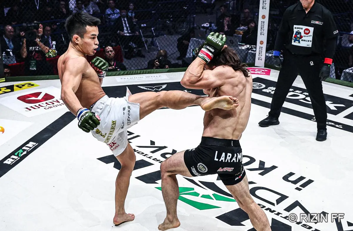 トニー・ララミー vs. 山内渉1