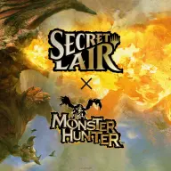 「Secret Lair x Monster Hunter Superdrop」／画像は<a href="https://x.com/MTGSecretLair/status/1993726445193990451?s=20" target="_blank">MTG Secret Lair公式X</a>から