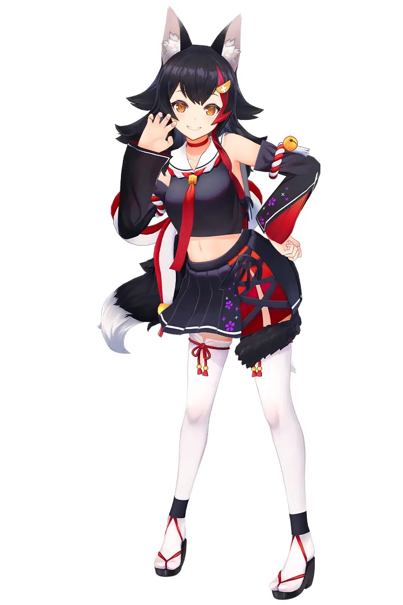 大神ミオ／画像はホロライブ公式サイトより