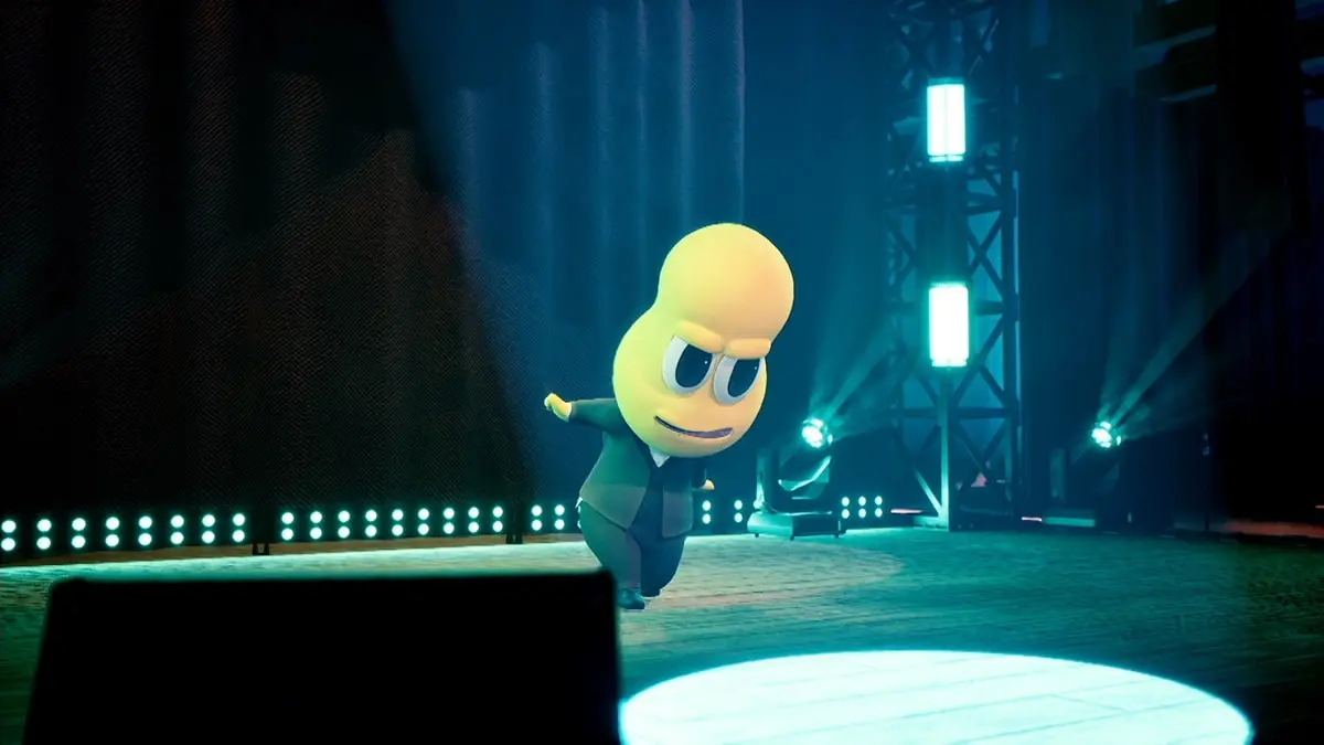 ステージを我が物とするピーナッツくん／画像はピーナッツくん公式Xから