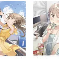 『あるみっく画集　ボクとキミの真ん中 』ページ抜粋1