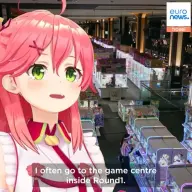 ラウンドワンについて語るさくらみこさん／画像は「Tokyo My City」の動画から