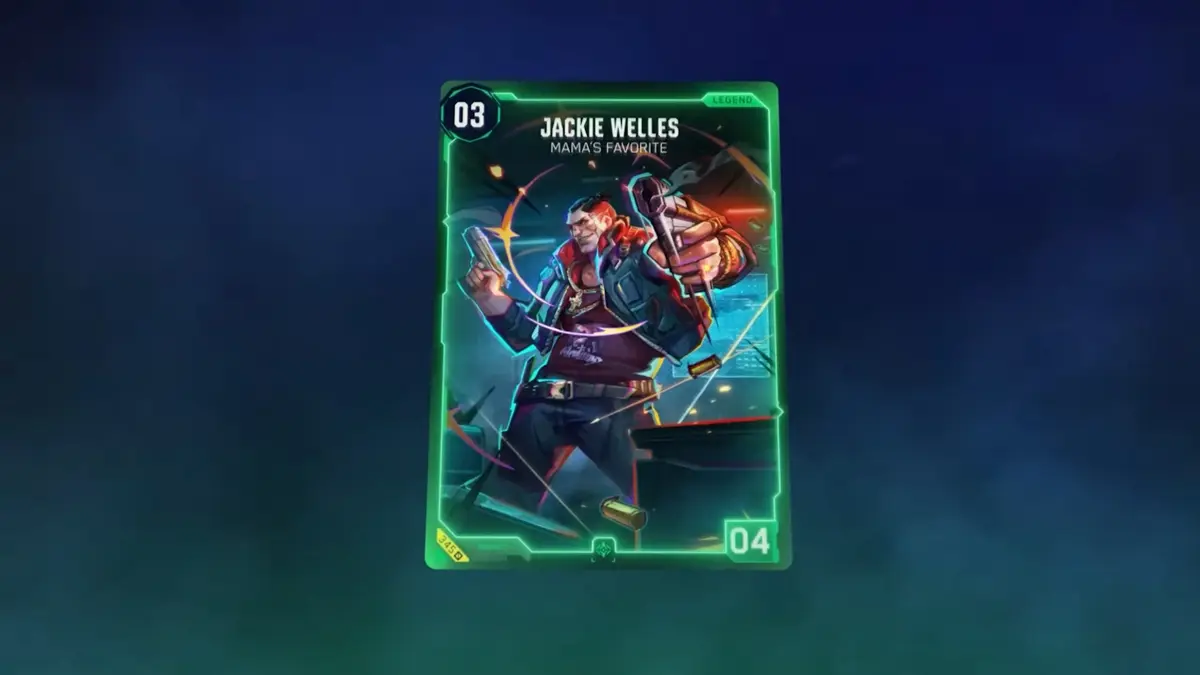 『Cyberpunk TCG』に登場するジャッキー・ウェルズ