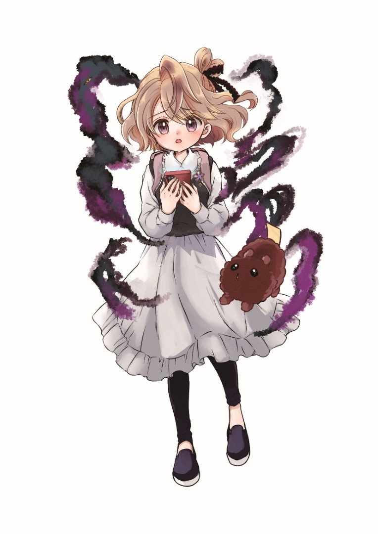 橘つむぎ：小学6年生の女の子。のんびり屋で、怖がりな性格。 「人には見えないもの」が見える霊感体質の持ち主で、ときどき恐ろしい何かに≪幽拐≫されてし まうことも......。