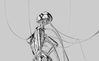 「攻殻機動隊」草薙素子像をアーティスト空山基が制作　展覧会で世界初披露