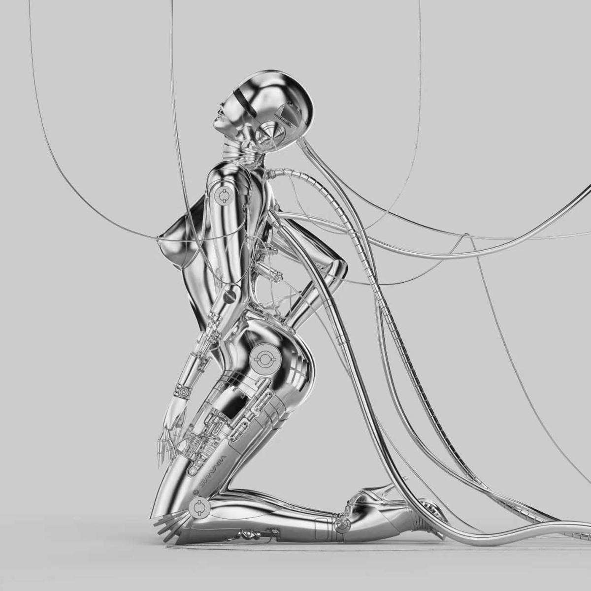 GHOST IN THE SHELL/攻殻機動隊 特典 草薙素子 攻殻機動隊」草薙素子像をアーティスト空山基が制作 展覧会で世界初