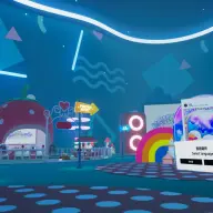 フェス時はライブの興奮を語り合う場所にもなる「CHILL PARK」／筆者撮影（2024年）