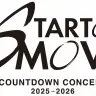 開催が発表された「COUNTDOWN CONCERT 2025-2026 STARTO to MOVE」ロゴ／画像は<a href="https://starto.jp/s/p/live/10400" target="_blank">STARTO社公式サイト</a>から