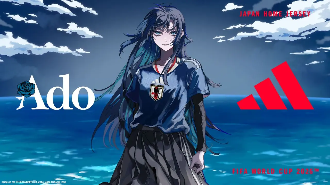 Ado、アディダス製「サッカー日本代表ユニフォーム」のテーマソングを制作
