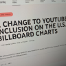 Billboardへの再生データの提供を終了するYouTube／画像は筆者撮影