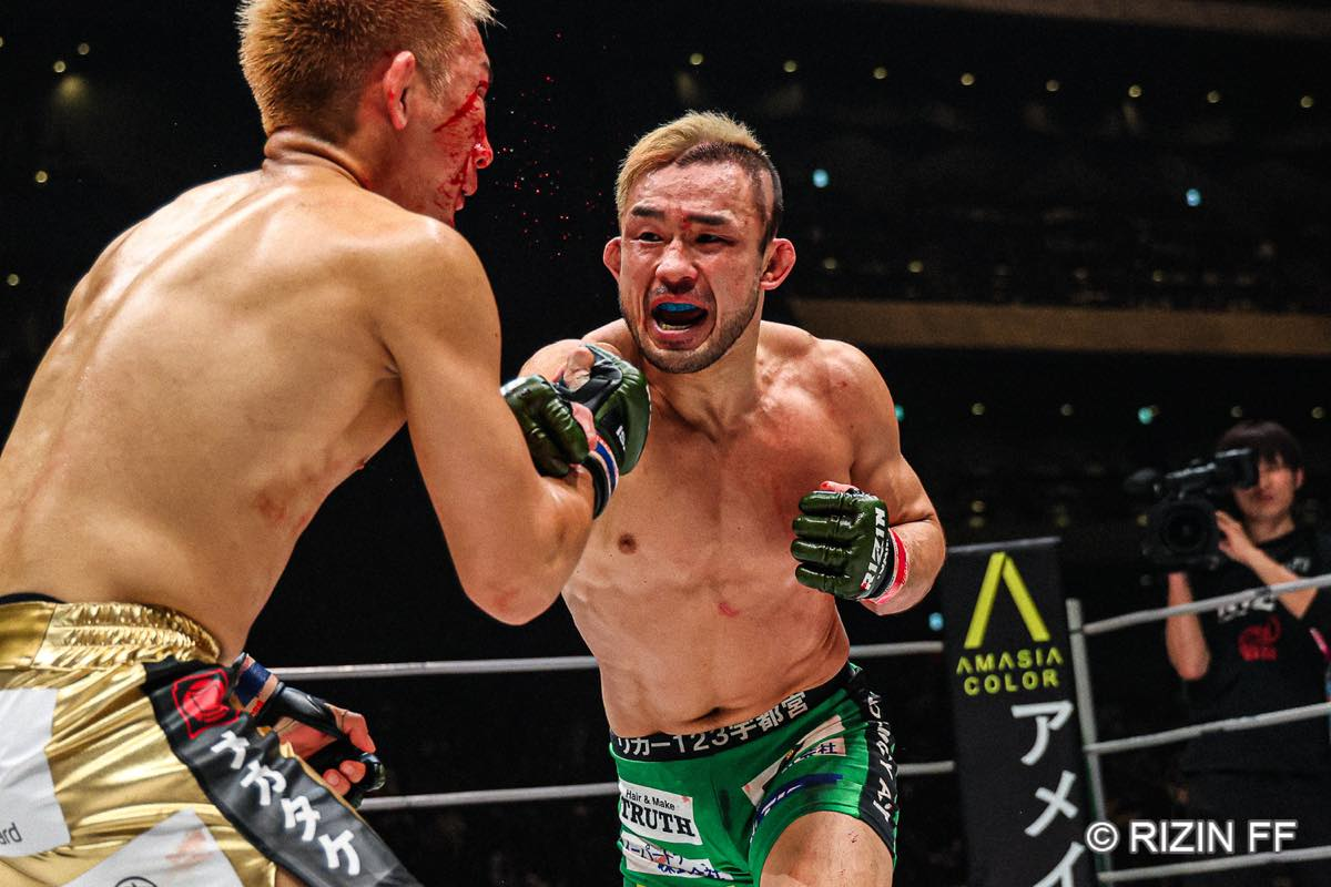 扇久保博正◯ vs. ✕元谷友貴