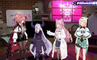 ホロライブ所属ユニット「秘密結社holoX」と〈物語〉シリーズがコラボ決定