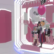 プリクラコーナーはシンプルに盛り上がります／筆者撮影