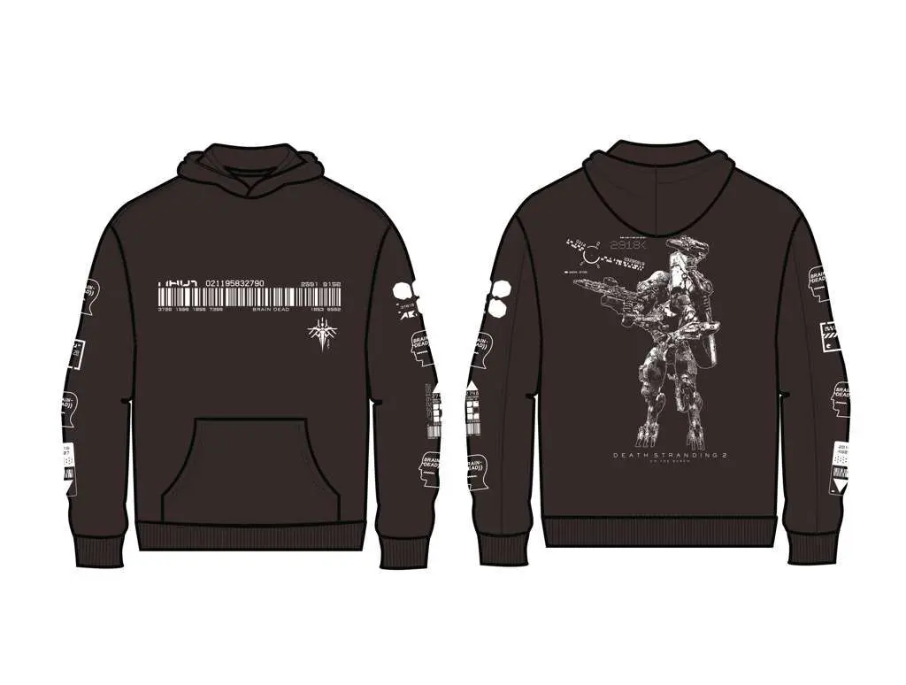 Brain Dead × DEATH STRANDING 2 HOODED SWEAT／15,400円（税込）