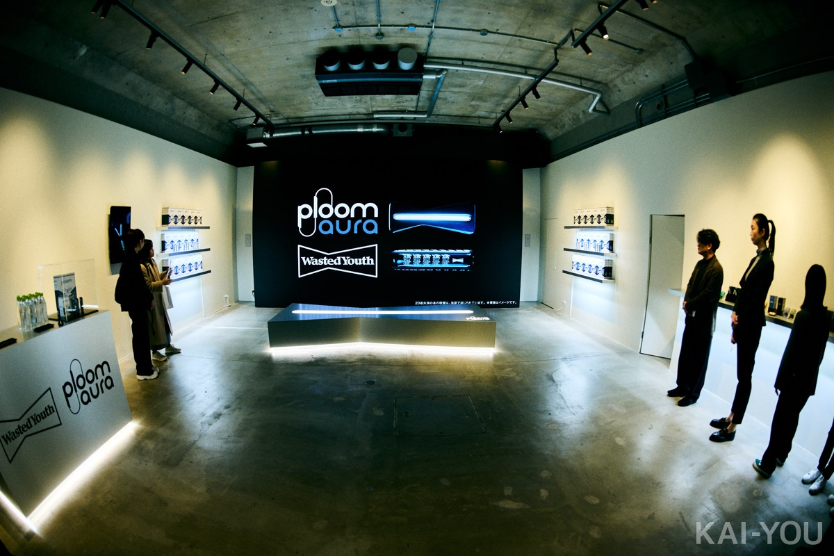 「Ploom AURA × Wasted Youth LIMITED EDITION BOX」ポップアップストア1