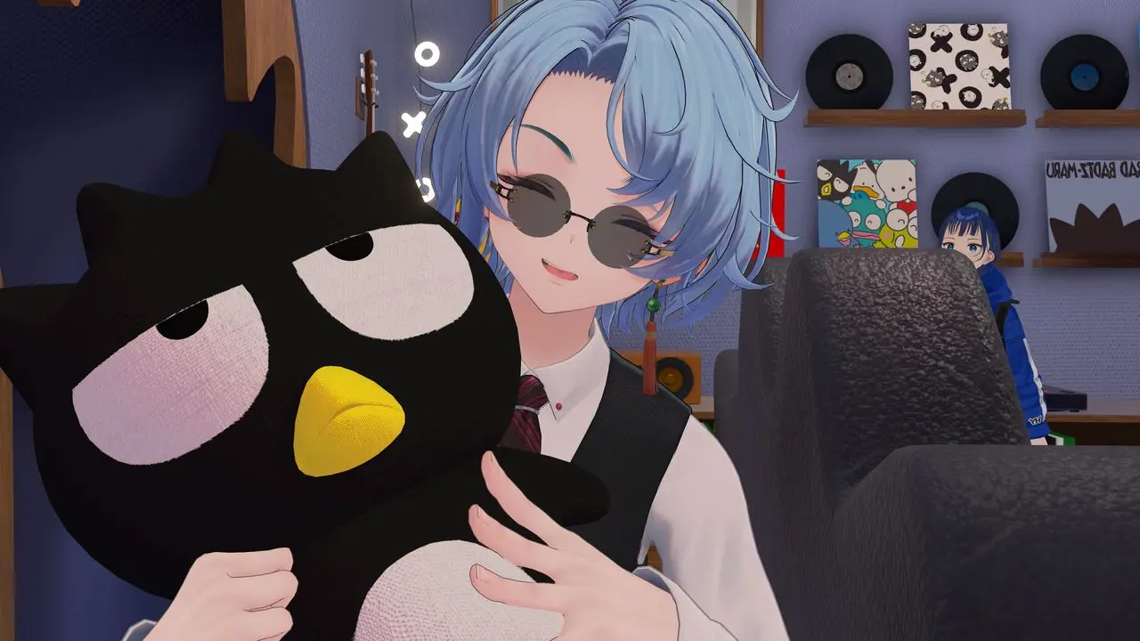 ばつ丸ぬいぐるみもあります。かわいい～～～！！！！／筆者撮影