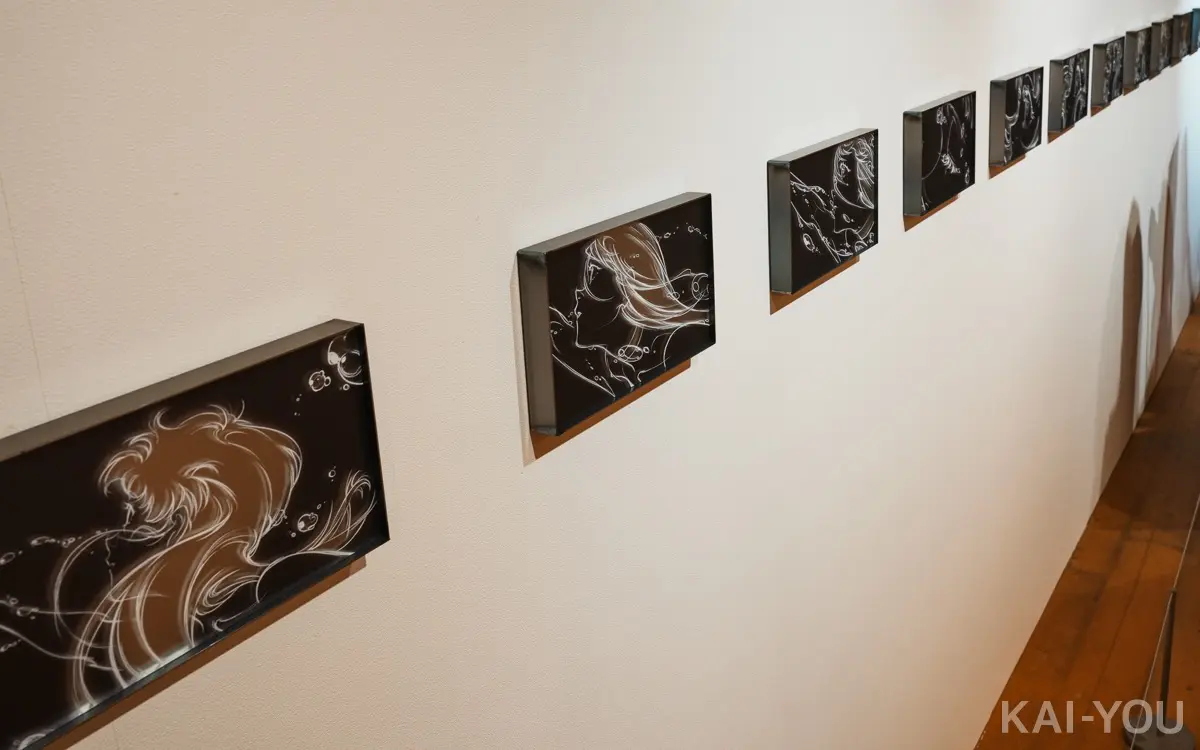 米山舞さんの個展「arc」展示作品14