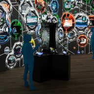 巨大電脳ネットワークビジュアライザー“Nerve Net”で探索するイメージ