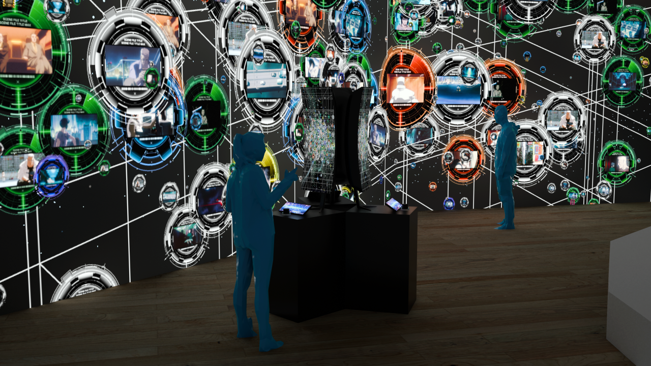 巨大電脳ネットワークビジュアライザー“Nerve Net”で探索するイメージ